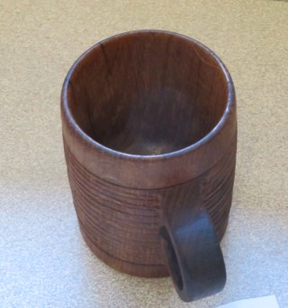 Mug (Oak) won a commended certificate for Keith Leonard